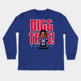 Digg This Kids Long Sleeve T-Shirt